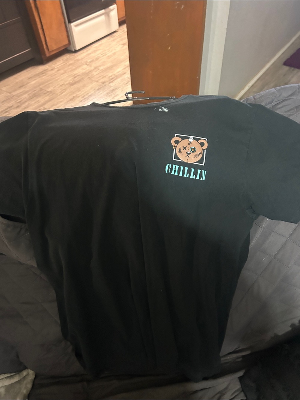 Chillin Graphic Tee - Black
